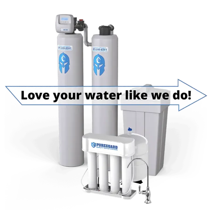 One of our most commonly bought Sentinel ELITE Packages by United Water Softeners – ELITE CONNECT™ water softener and AQUACARB ELITE™ conditioner with PUREGUARD™ PGRO-450 reverse osmosis drinking water system. One of our most commonly bought Sentinel ELITE Packages by United Water Softeners – ELITE CONNECT™ water softener and AQUACARB ELITE™ conditioner with PUREGUARD™ PGRO-450 reverse osmosis drinking water system.