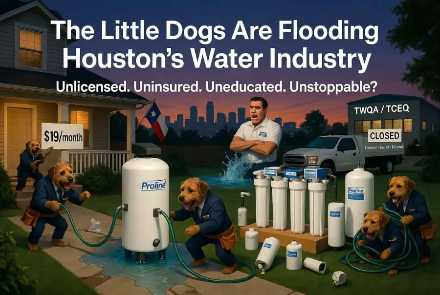 The “Little Dogs” Are Ruining Water Conditioning in Houston – And Regulators Are Letting It Happen