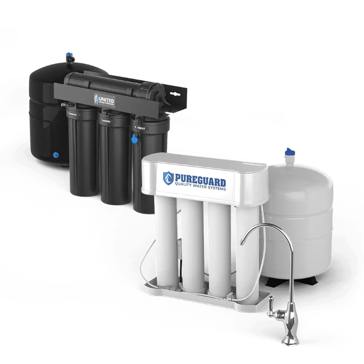 PureGuard reverse osmosis drinking water system for clean great-tasting water