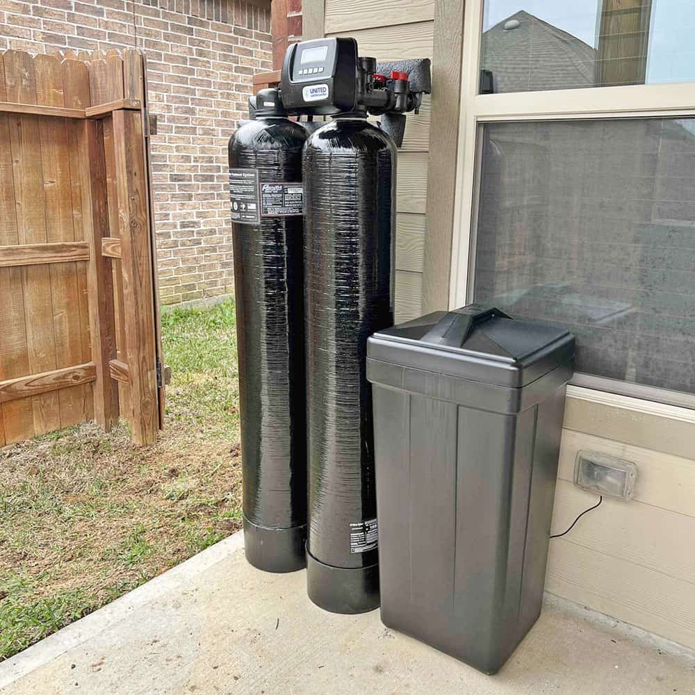 Dual Tank Water System – water softener and filtration installation in Katy, TX by United Water Softeners, photo 8 Dual Tank Water System – water softener and filtration installation in Katy, TX by United Water Softeners, photo 8