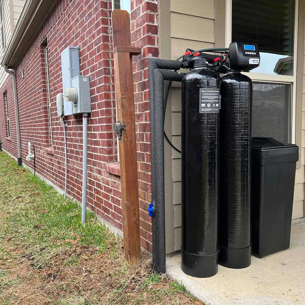 Dual Tank Water System – water softener and filtration installation in Katy, TX by United Water Softeners, photo 5 Dual Tank Water System – water softener and filtration installation in Katy, TX by United Water Softeners, photo 5