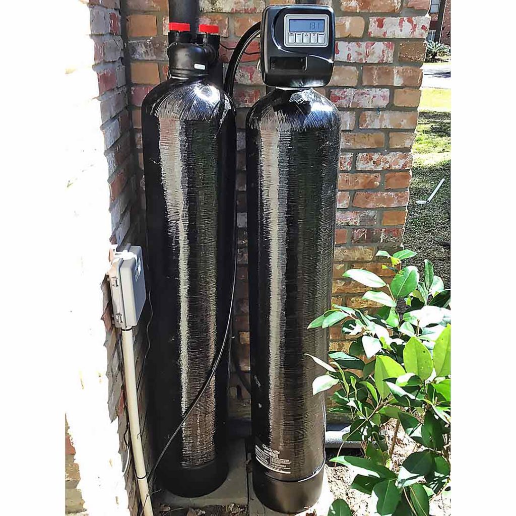 Sentinel Pro Water Softener installed in Humble, Texas.