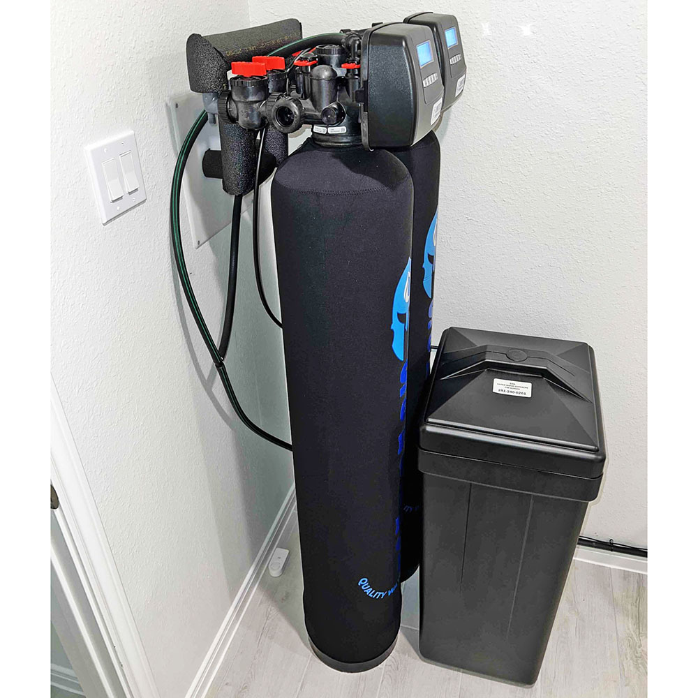 Sentinel Pro water softener install in Dickerson Texas