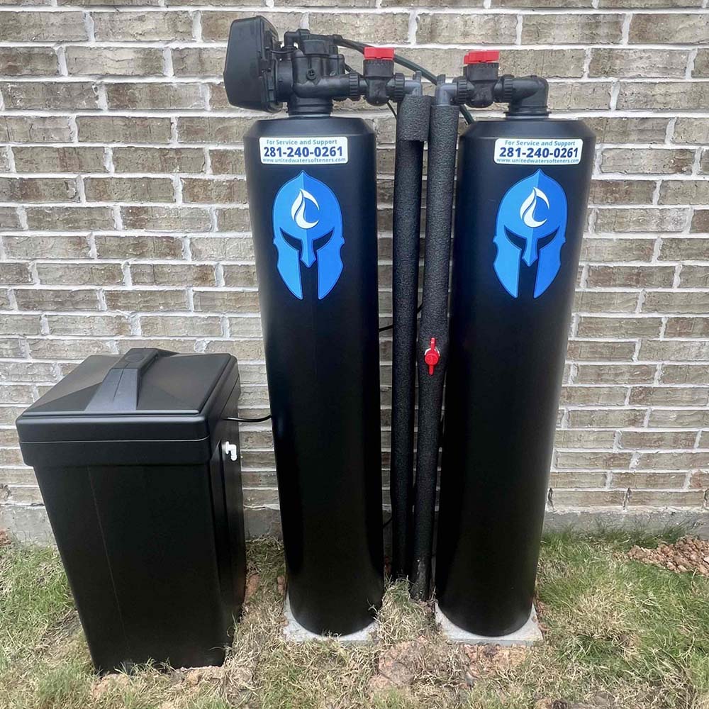 Sentinel Pro water softener install in Fulshear