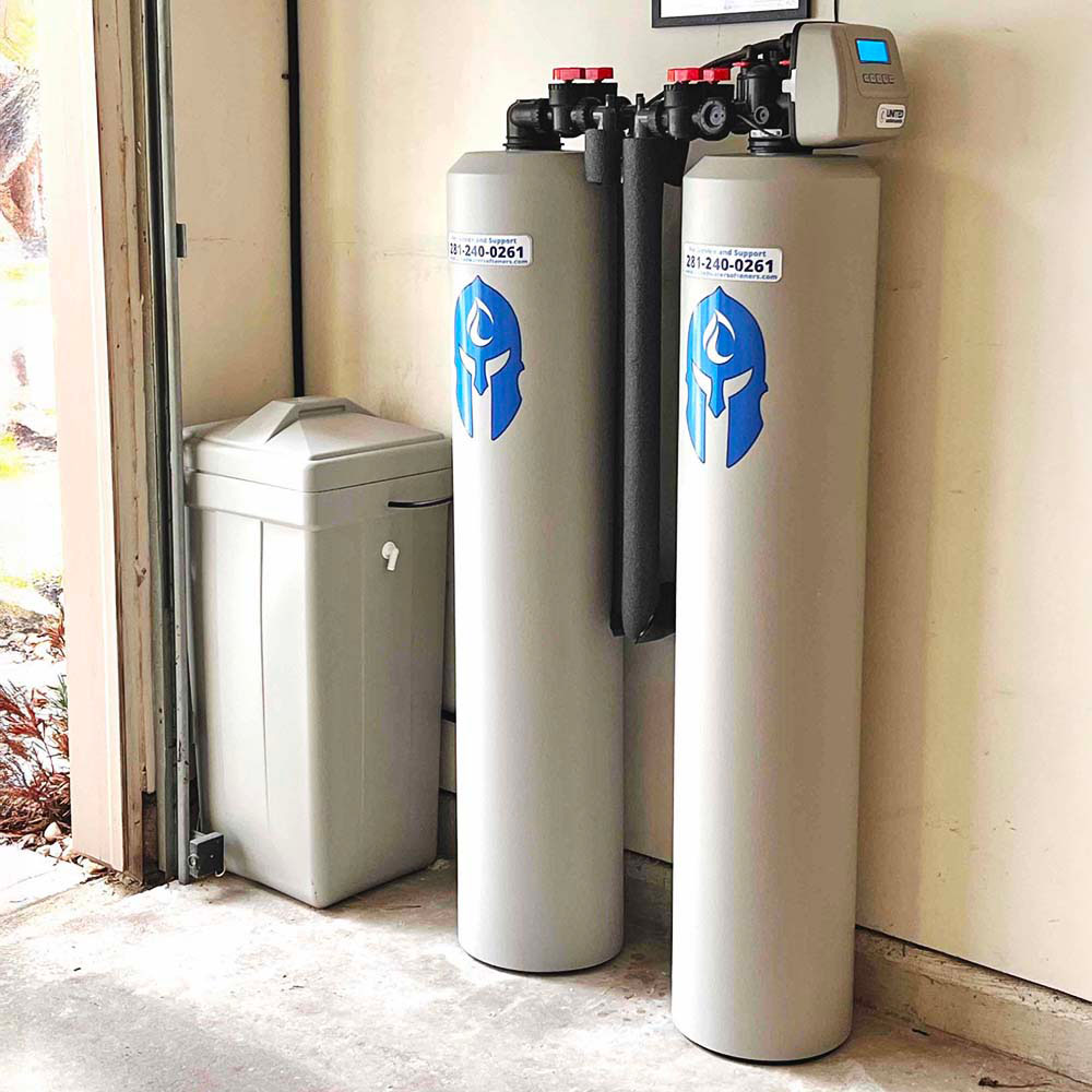 Sentinel Elite Water softener install in Spring, Texas.
